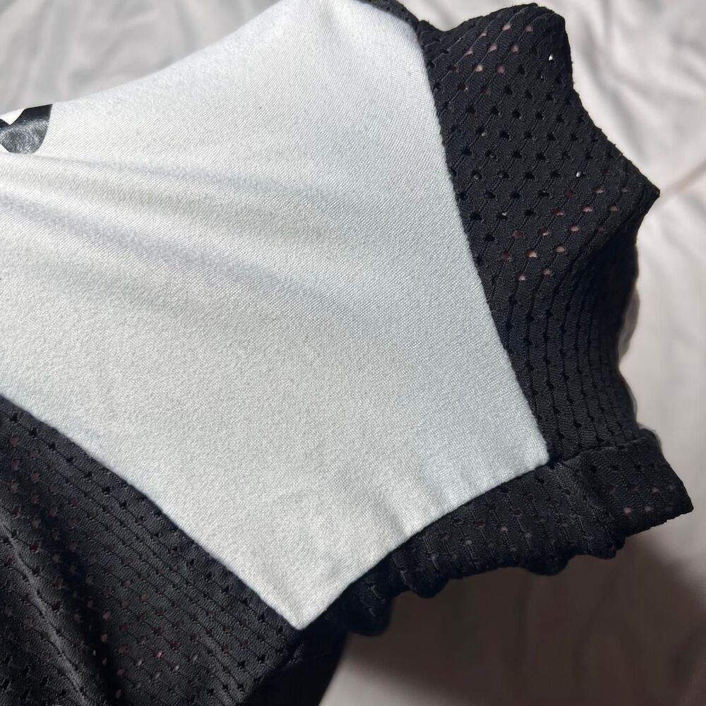 Bebe Sport Mesh Long Sleeve Jersey Top - Picture 6 of 8
